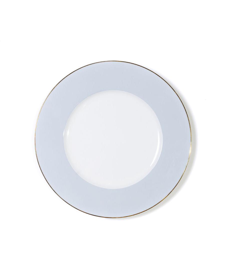 Blue rimmed plates best sale