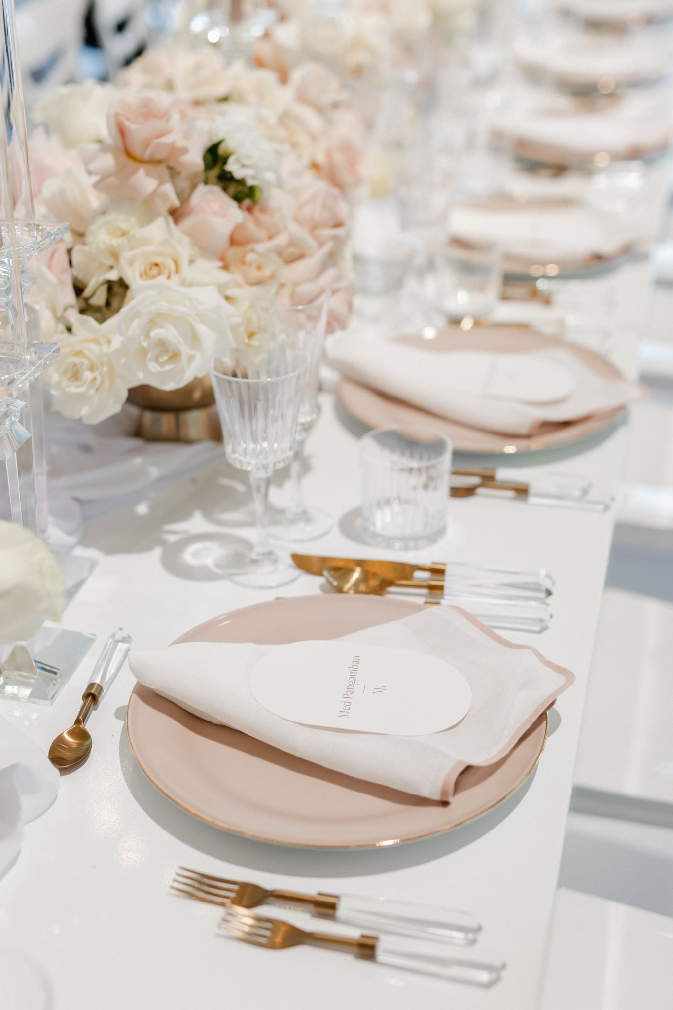 Grace Charger Plate Blush/Nude - Main Image