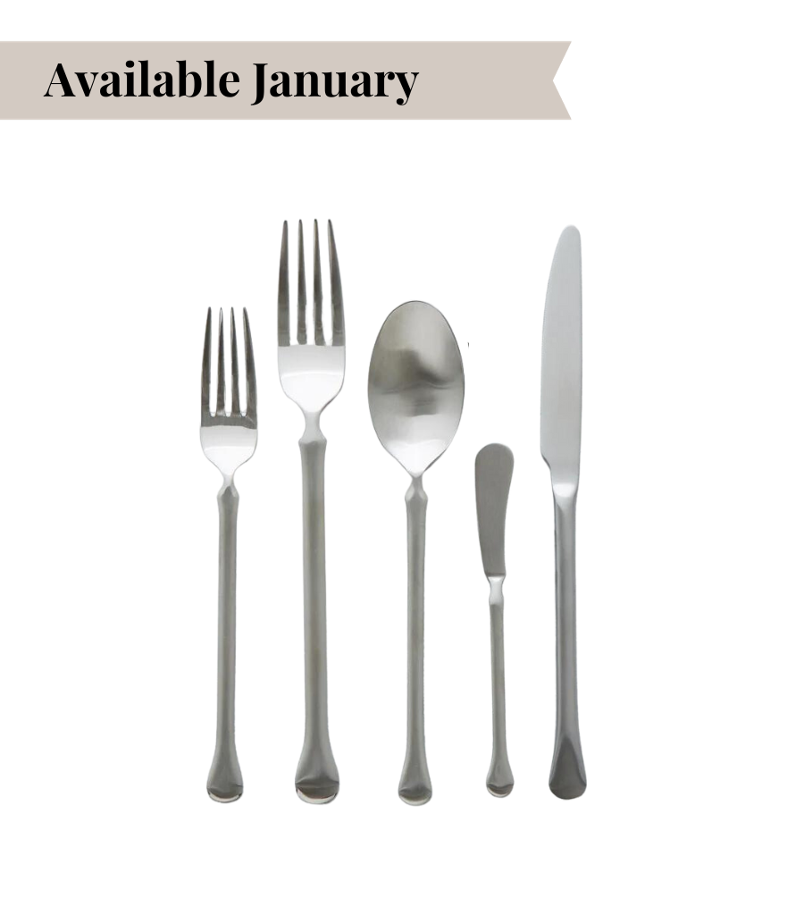 Kiev Flatware - Matte Silver