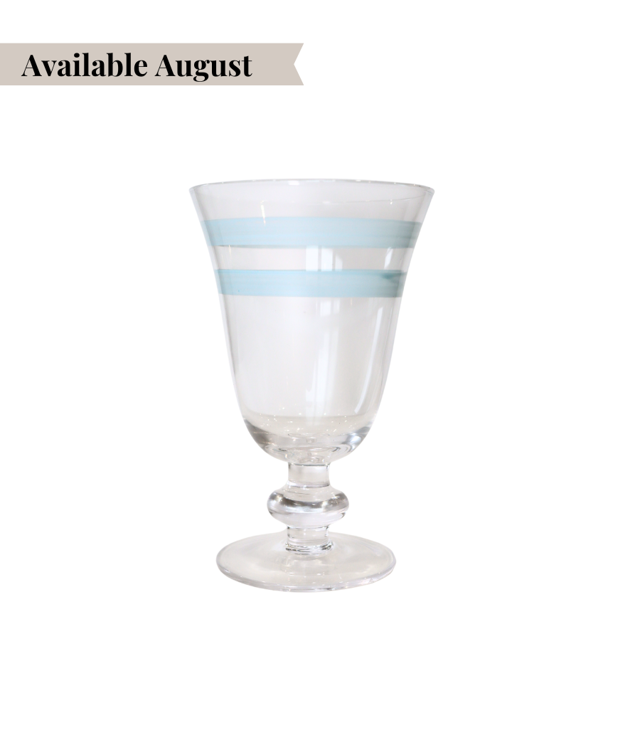 Parker Water Glass - Blue