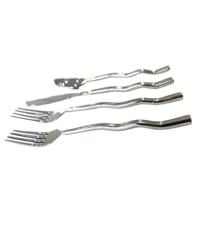 Wavy Flatware - Silver