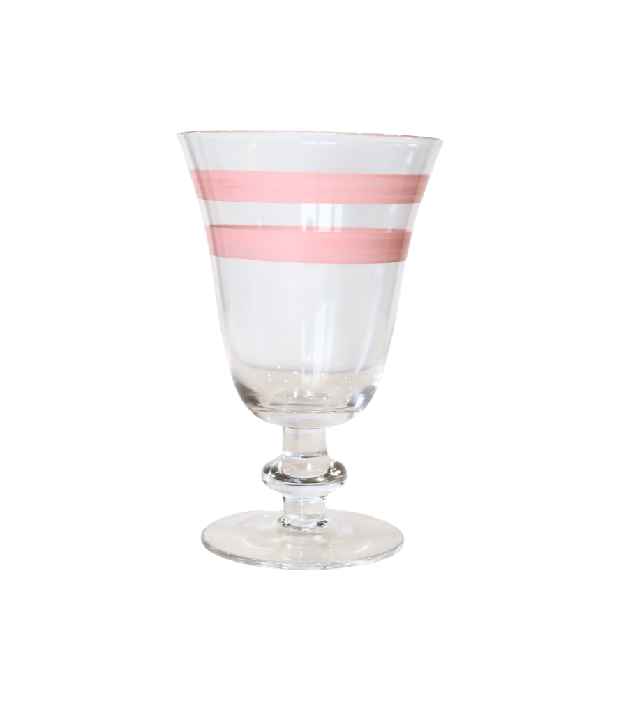 Parker Water Glass - Pink