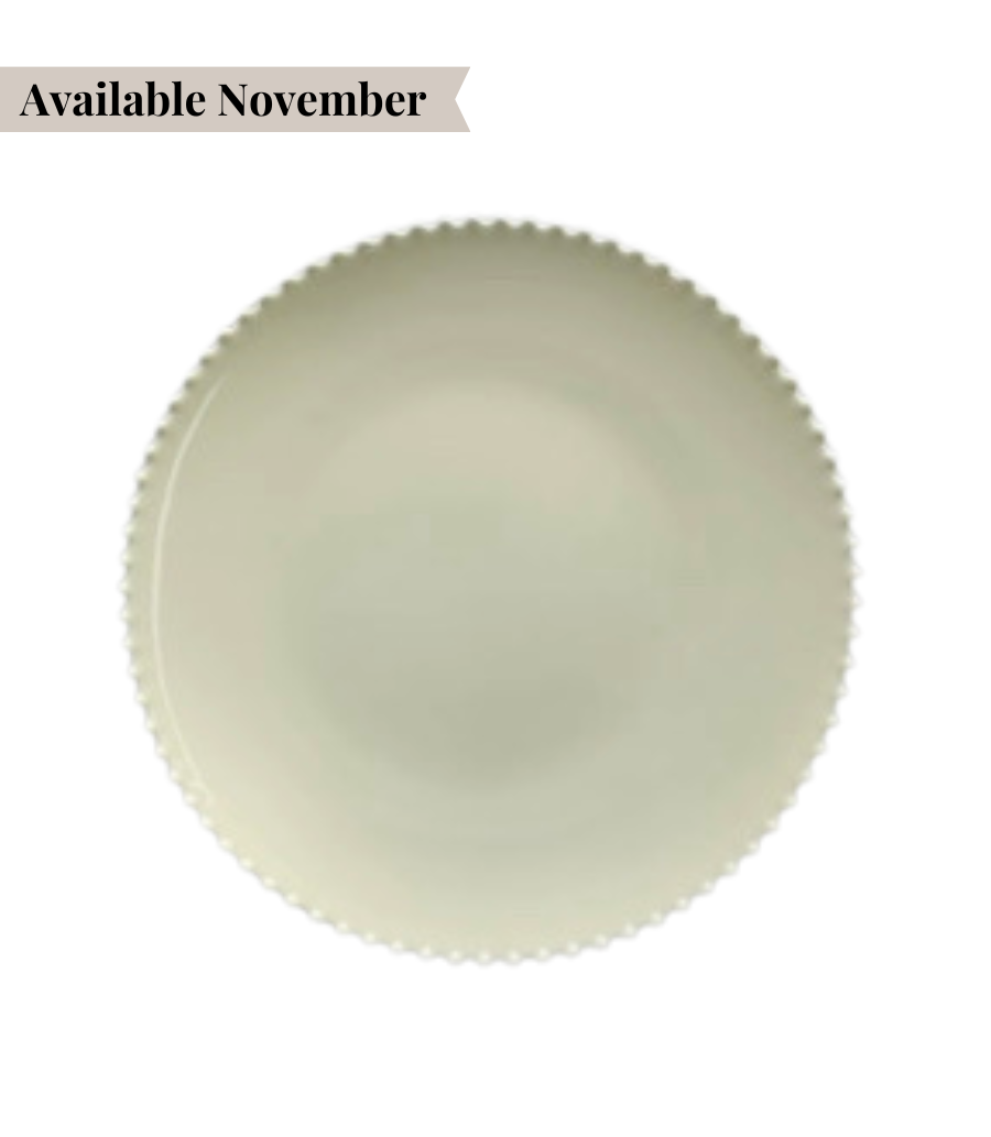 Pearl Dinner Plate - Pistachio