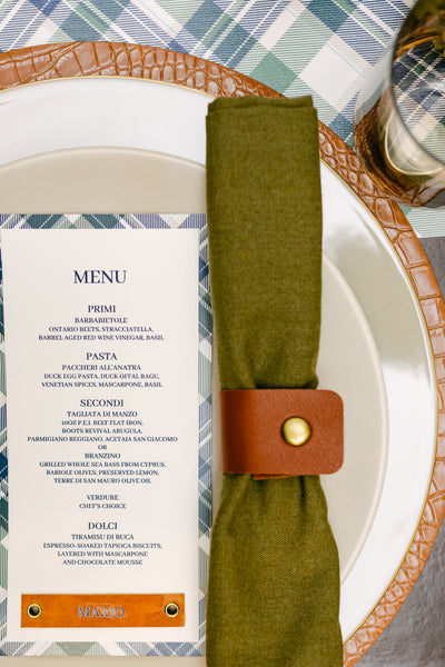Linen Napkin - Olive