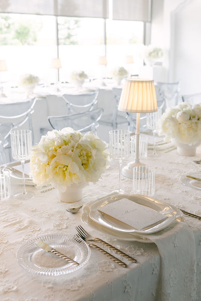 Eyelet 3D Floral Napkin