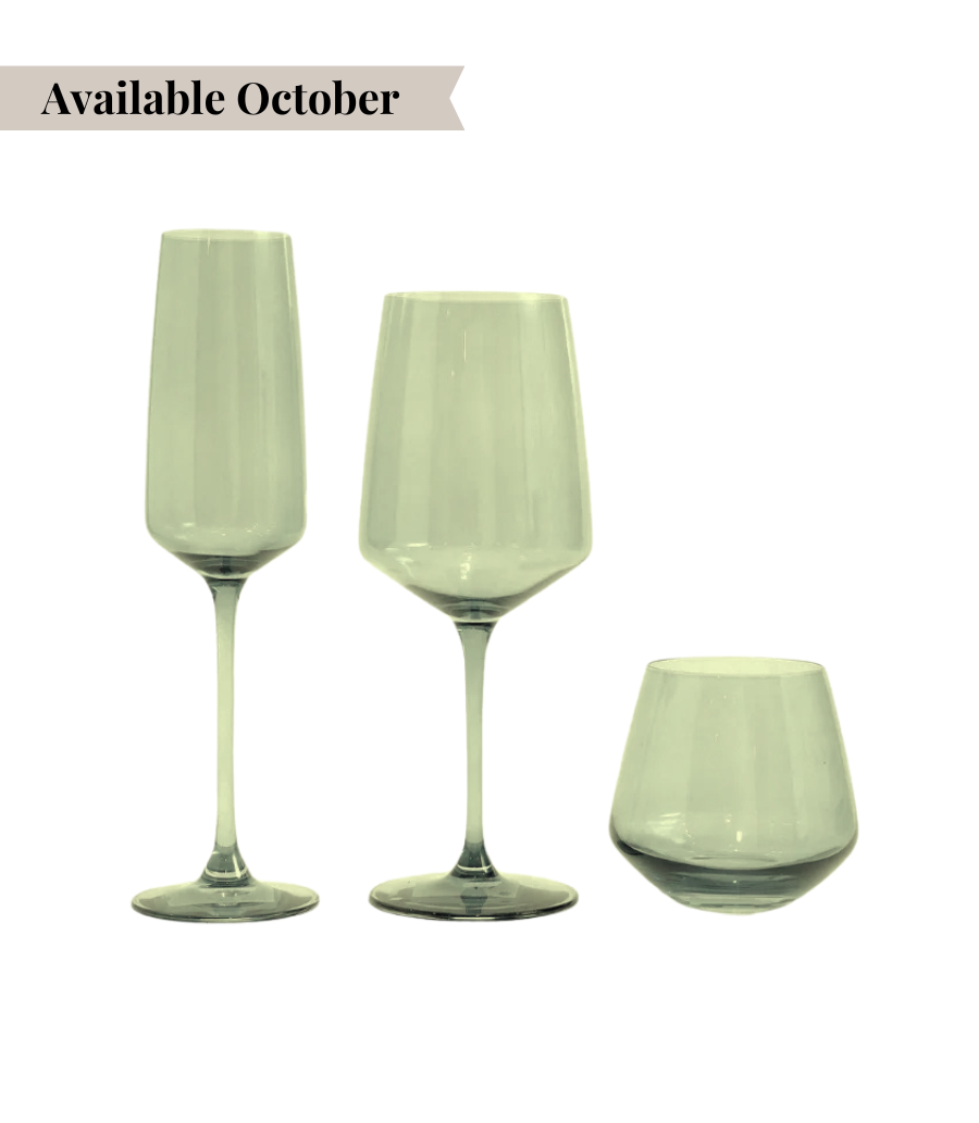 Vista Glassware - Olive