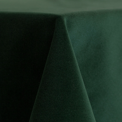 Velvet Tablecloth 108"x156" Buffet - Emerald