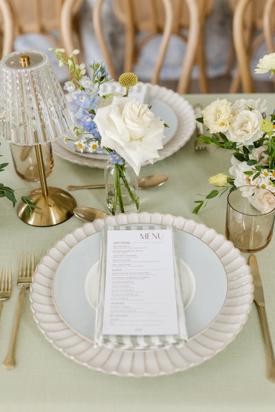 Petal Charger Plate