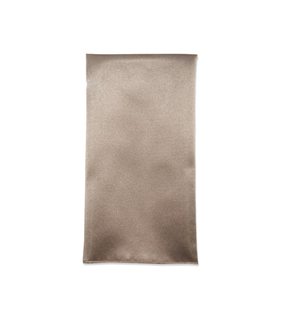 dark grey satin napkin