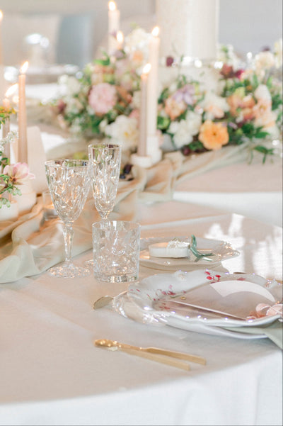 Crystal Leaf Glassware