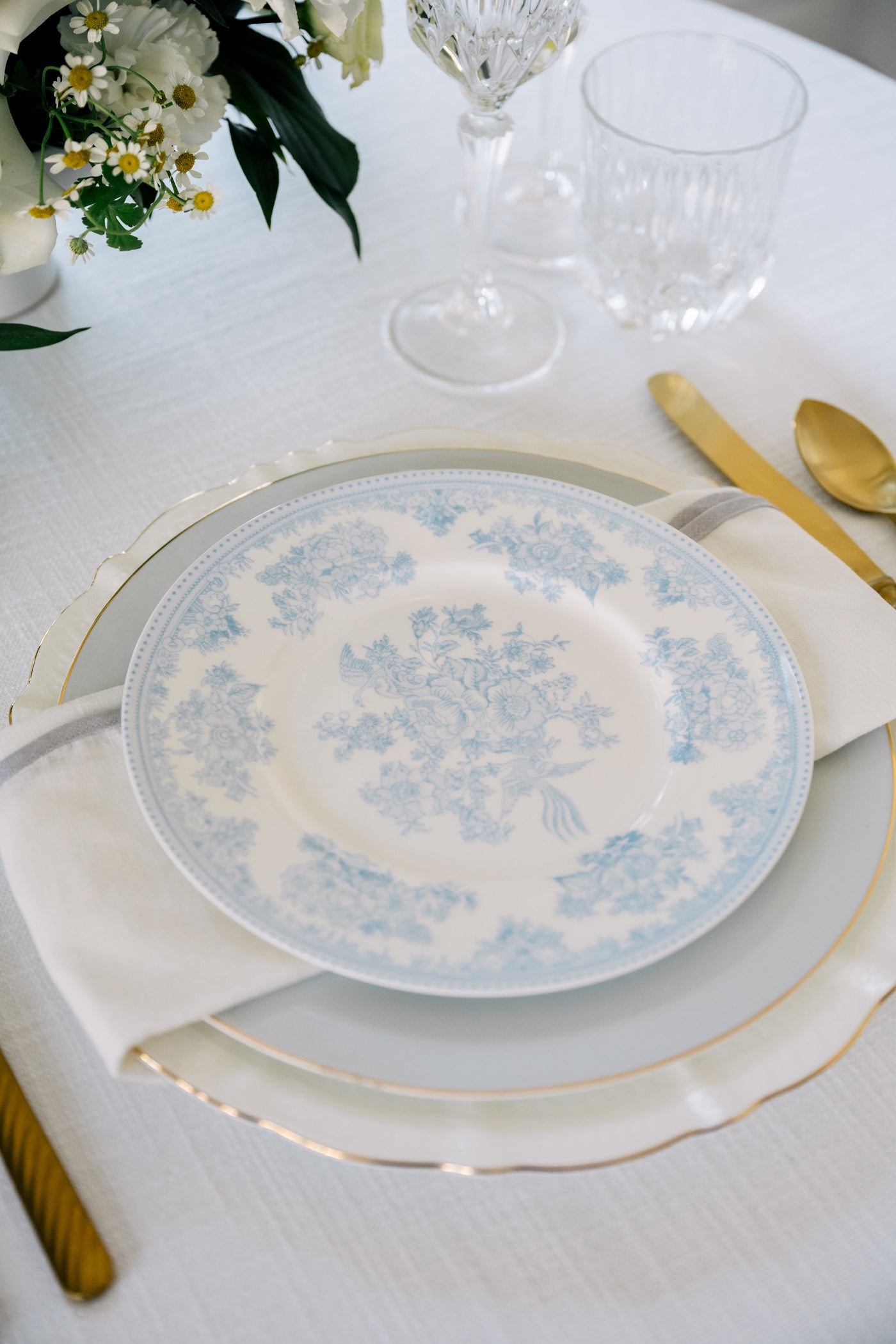 Thalia Dinner Plate - Blue