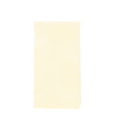 light yellow linen napkin