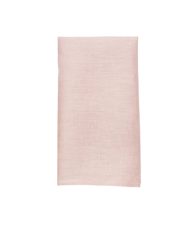light mauve linen napkin