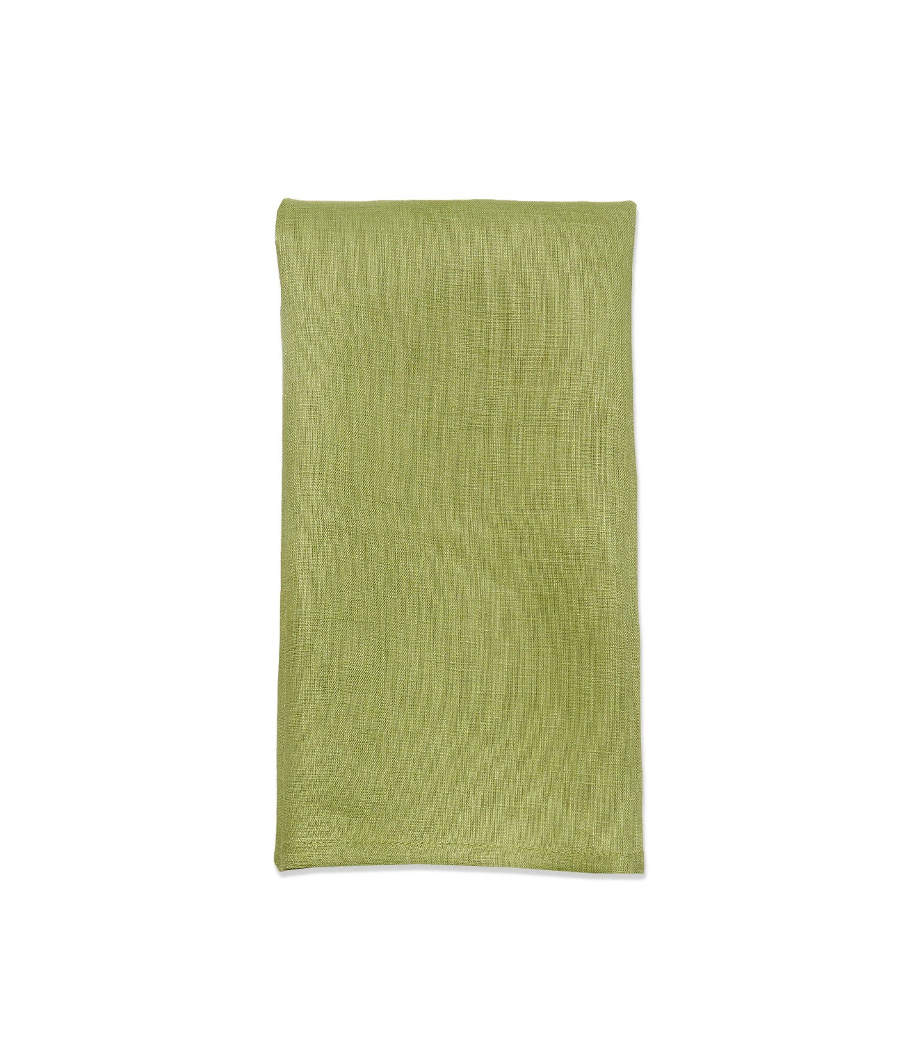 green linen napkin