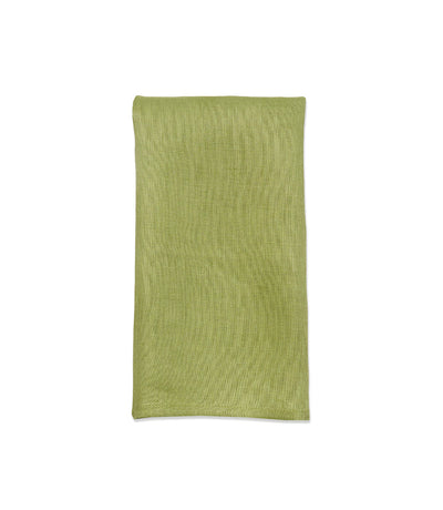 green linen napkin