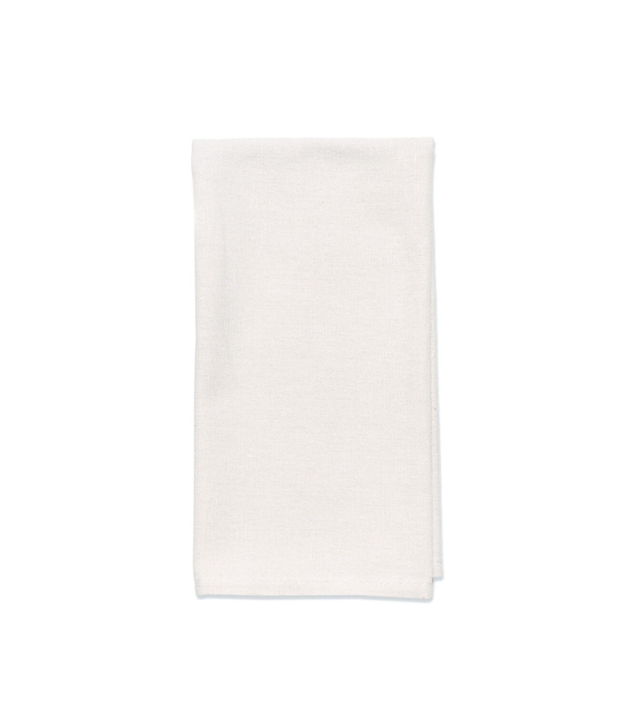 light grey linen napkin