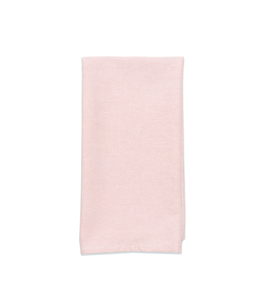 mauve linen napkin
