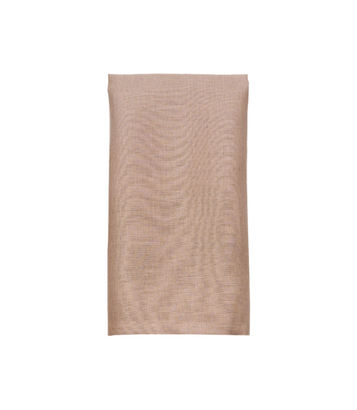 light brown linen napkin