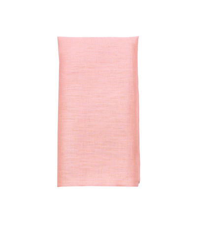 dark pink linen napkin