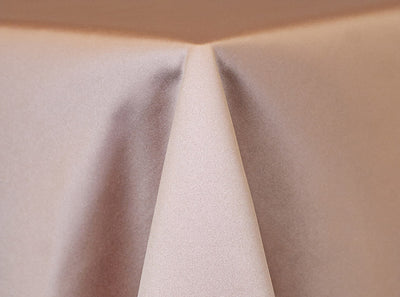 blush satin tablecloth 