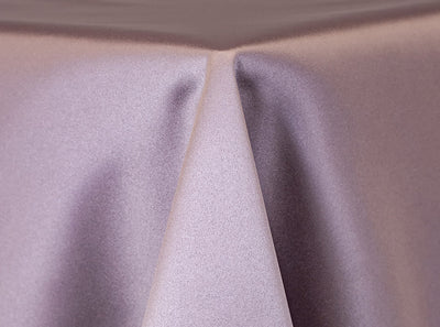 light purple satin tablecloth 