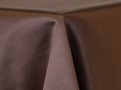 rich brown matte satin napkin