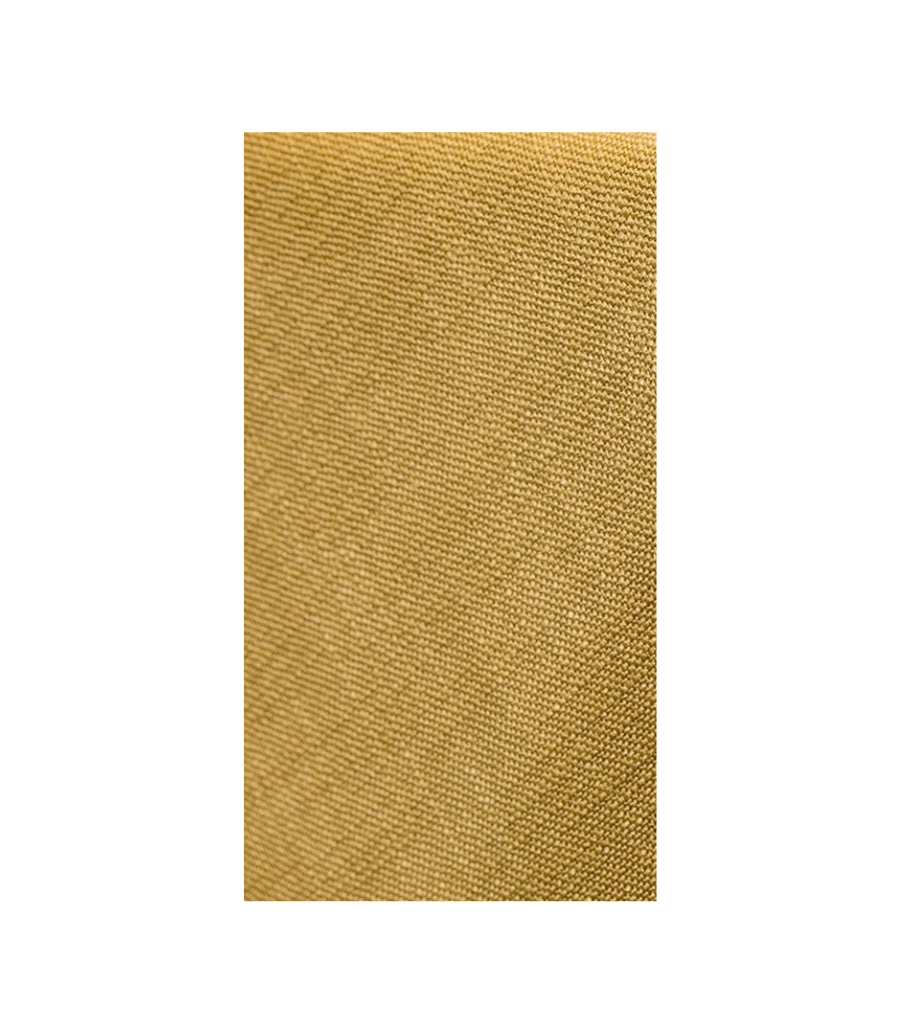 mustard coloured textured linen napkin