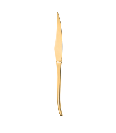 gold steak knife