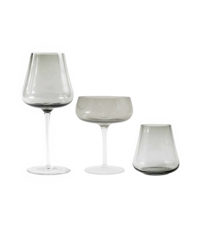 Belo Glassware - Smoke