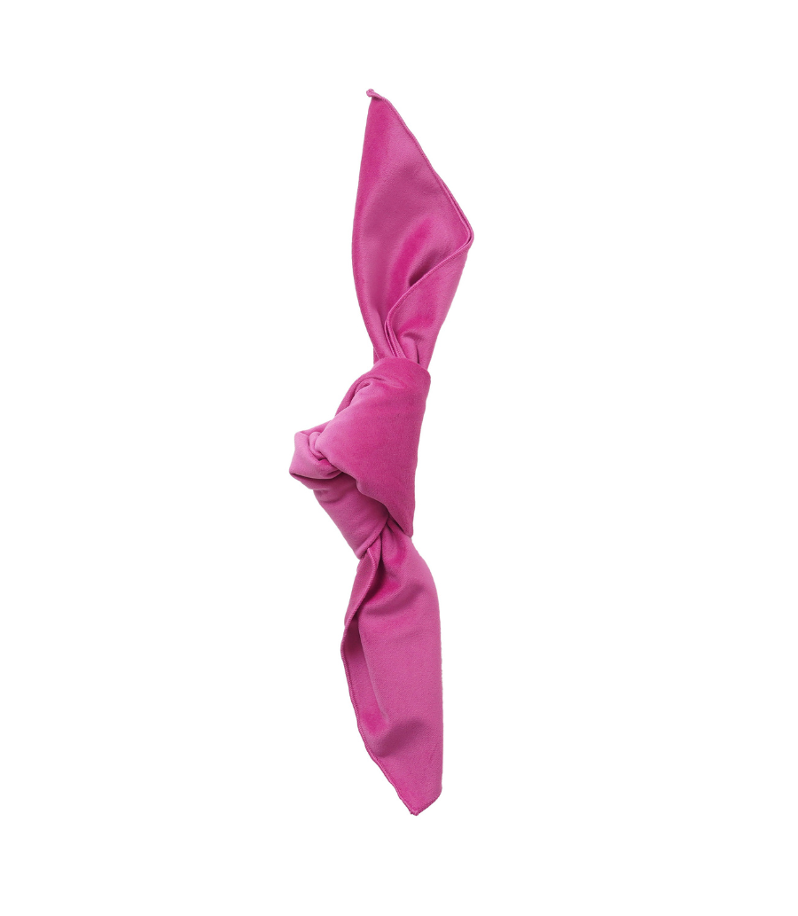 Velvet Napkin - Hot Pink