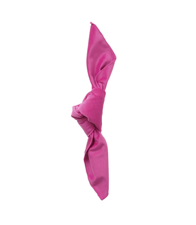 hot pink velvet napkin