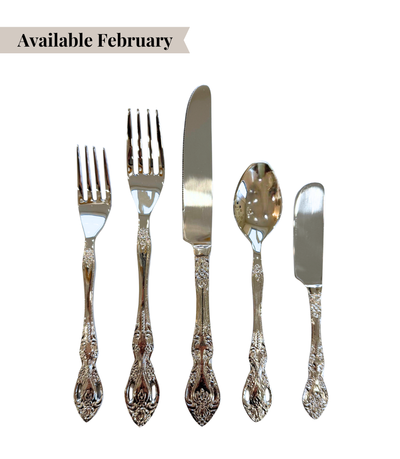 vintage style silver cutlery