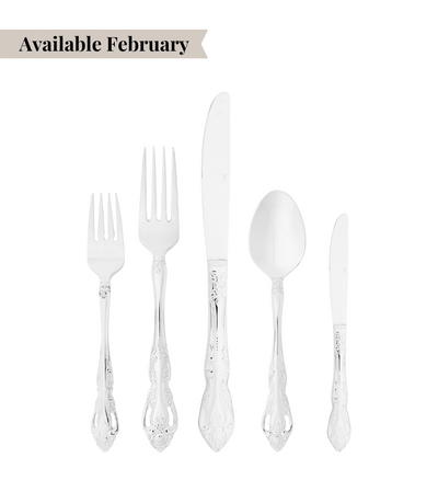 vintage style silver cutlery