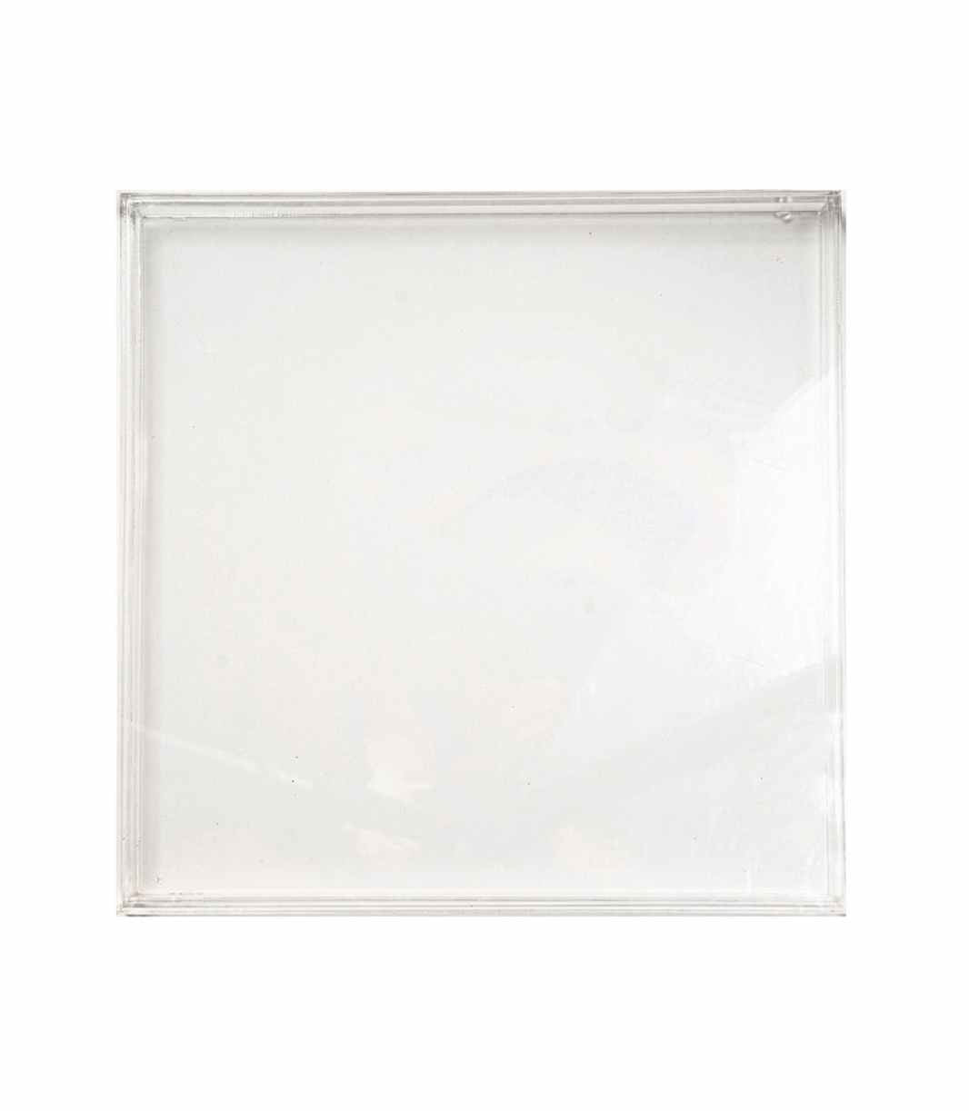 acrylic box charger plate