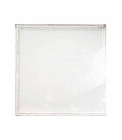 acrylic box charger plate