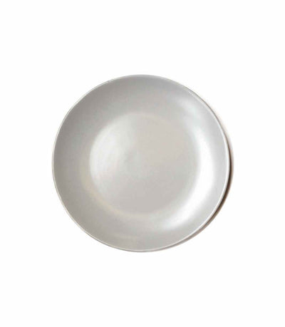 grey matte ceramic bread plate