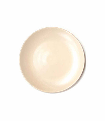 nude matte ceramic bread plate