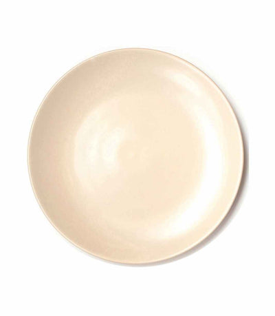 nude matte ceramic charger plate