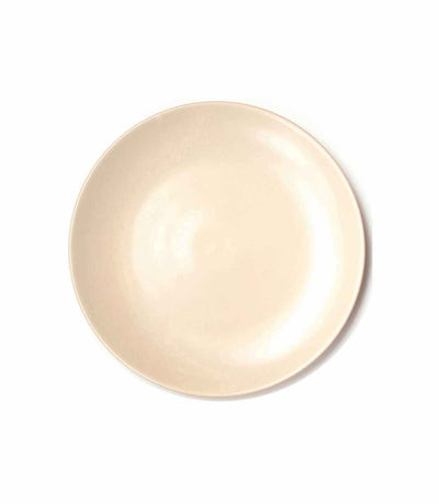 nude matte ceramic salad plate