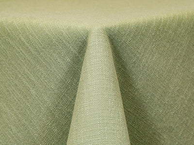 textured sage tablecloth