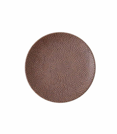 Cobble Bread Plate - Brown