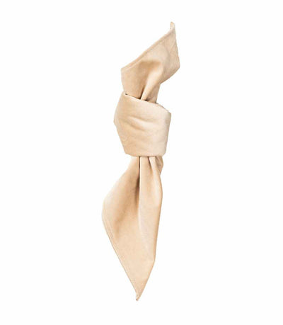 champagne velvet napkin 