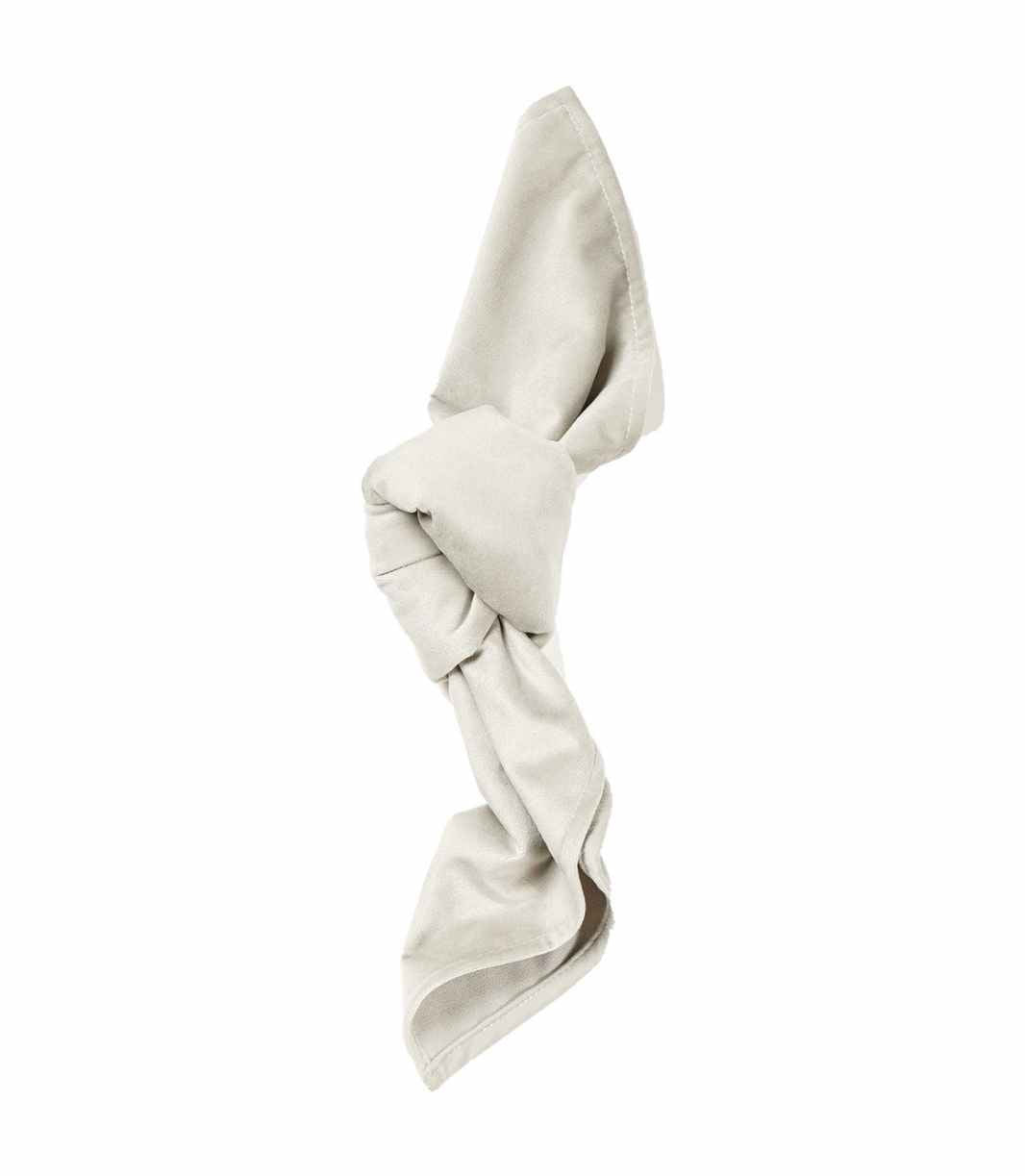 grey velvet napkin 